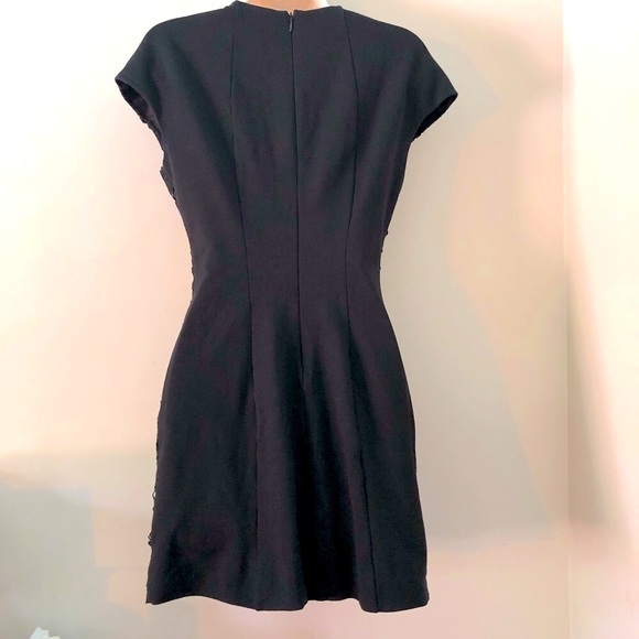 Ted Baker London Fitted Black Lace Mini Dress Size 1 (US 4) - Picture 6 of 15